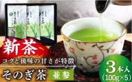 そのぎ茶 (並参) 100g×3袋入り 茶 お茶 緑茶 茶葉 東彼杵町/酒井製茶 