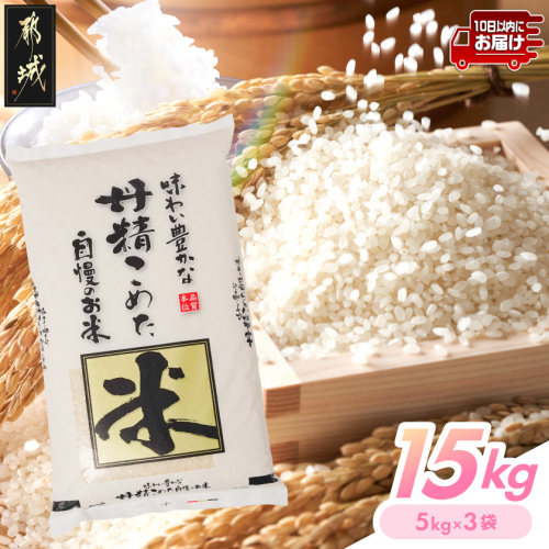 都城産米と国産米ブレンド 15kg≪みやこんじょ特急便≫_31-33-001-15kg-Q 2522263 - 宮崎県都城市