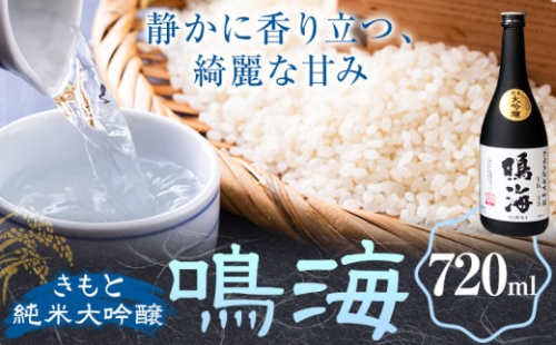 鳴海 きもと純米大吟醸 720ml 1本 有限会社 滝口商店《30日以内に出荷予定(土日祝除く)》千葉県 勝浦市 日本酒 酒 純米 大吟醸 きもと 2522338 - 千葉県勝浦市