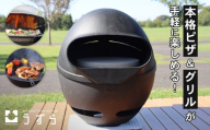 ピザ窯 PIZZA EGG 『うずら』 アウトドア コンパクト オーブン グリル キャンプ ピザ ソロキャン BBQ バーベキュー 鋳物 調理器具 屋外調理 スキレット ハイキャスト 埼玉県羽生市