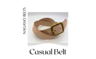 革 カジュアル ベルト | ベルト ナチュラル 国産 革 レザー 長野県 飯田市