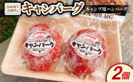 キャンバーグ300g×2個(鳥取和牛100%キャンプ用ハンバーグ)【1682805】