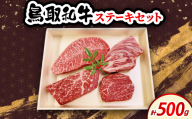 鳥取和牛ステーキセット 500g 4種【1684545】