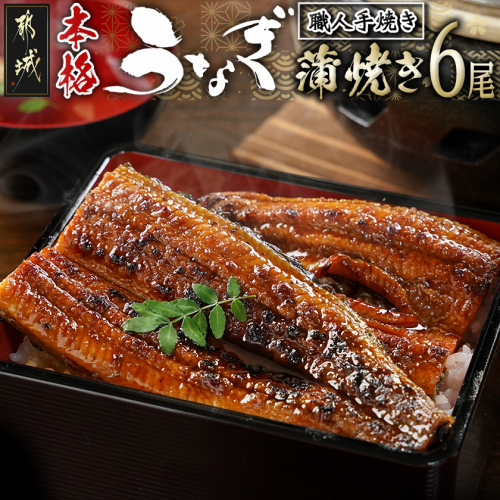職人手焼きの本格うなぎ蒲焼き6尾_38-33-003-6 2526438 - 宮崎県都城市