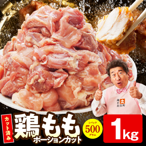 【特別規格】国産 鶏もも肉 ポーションカット 1kg 【カット済み 氷温熟成×極味付け 小分け 味付き 簡単調理 訳あり サイズ不揃い 鶏肉 とり】 mrz0394 2529331 - 大阪府泉佐野市