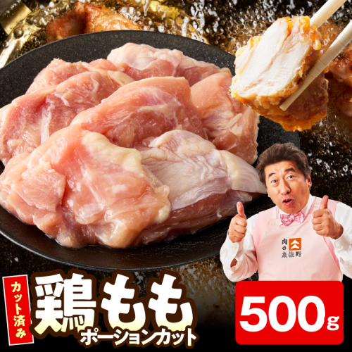 【お試し規格】国産 鶏もも肉 ポーションカット 500g 【カット済み 氷温熟成×極味付け 小分け 味付き 簡単調理 訳あり サイズ不揃い 鶏肉 とり】 mrz0395 2529332 - 大阪府泉佐野市