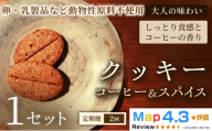 [定期便]クッキー「コーヒー&スパイス」(20枚入)×1セット×全2回