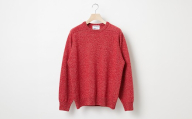 ≪先行予約≫【THISISASWEATER.】A4: A SWEATER IS COLOR. Red moku レッド カシミヤセーター 服 洋服 ユニセックス メンズ レディース ブランド 数量限定 山形県 山辺町 サイズ4 yt-scxrm4