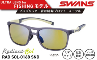 サングラス SWANS スポーツモデル UVカット ユニセックス メンズ レディース ゴルフ 日焼け 紫外線 対策 ファッション おしゃれ 釣り テニス 野球 ドライブ 運転 自転車 バイク キャンプ マラソン ランニング めがね 眼鏡 アイウェア アクセサリー プレゼント ギフト 贈答 日本製 阿波市 徳島県 スワンズ Radiant Sol RAD SOL-0168 ヘンコウ マルチ SND