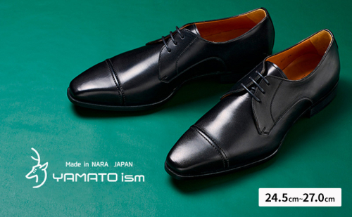 YAMATOism ヤマトイズム 牛革ビジネスシューズ 紳士靴 YAP101（ブラック）【ファッション・靴・シューズ・革製品・革靴】 光沢感 2535627 - 奈良県大和郡山市