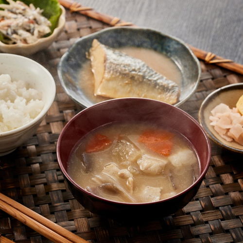 a13-118　冷凍　具だくさんごちそう豚汁　140g×10袋 2537118 - 静岡県焼津市