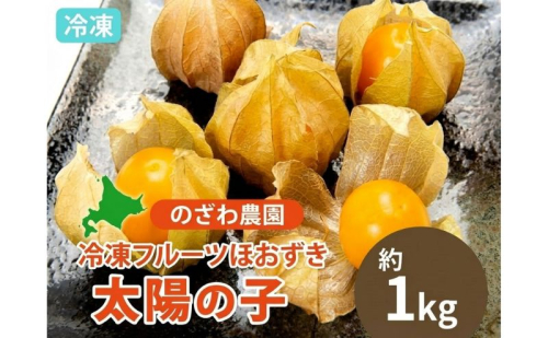 冷凍フルーツほおずき 約1キロ 冷凍 太陽の子 北海道 日高町  2539891 - 北海道日高町