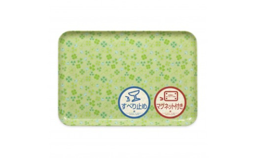TATSU-CRAFT マグネットトレー L 39cm クローバー すべり止め付き ［Tk1107］ 2540405 - 和歌山県上富田町