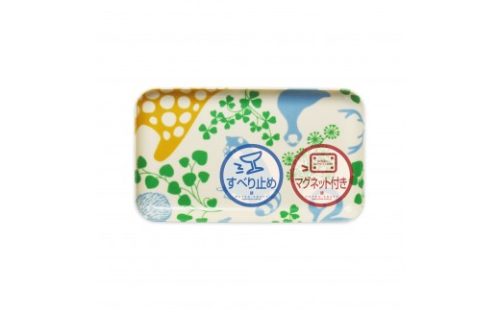 TATSU-CRAFT マグネットトレー SS 21.5cm どうぶつ すべり止め付き ［Tk1054］ 2540412 - 和歌山県上富田町