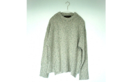 ＜ezu＞color field sweater sougen /天然繊維◆草原◆Mサイズ【1720348】