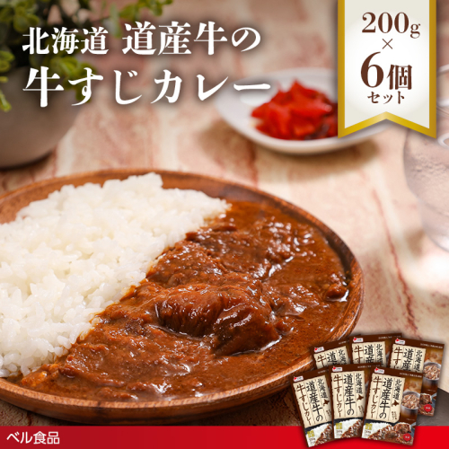 北海道 道産牛の牛すじカレー 200g 6個セットen01-00225			
 2543591 - 北海道遠軽町