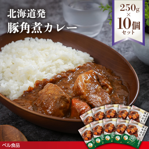 北海道発 豚角煮カレー 250g 10個セットen01-00234 2544075 - 北海道遠軽町