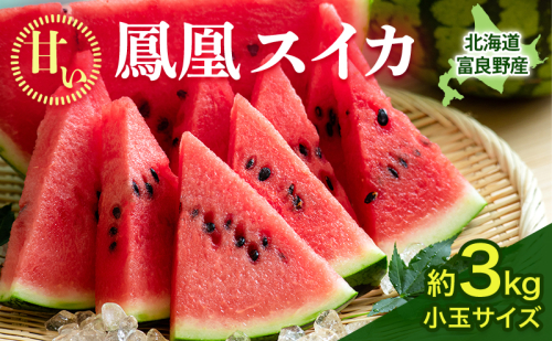 【2026年夏発送】ふらの山部の秀品スイカ『鳳凰スイカ』約3kg 1玉(坂口農産) 北海道 富良野産 すいか 西瓜 夏 フルーツ 果物 くだもの 青果 2544944 - 北海道富良野市