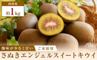 ご家庭用さぬきエンジェルスイートキウイ 約1kg