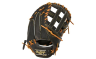 ローリングス (Rawlings) 硬式 ファーストミット 日本製 野球：左投げ用 ブラック