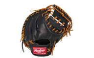 ローリングス (Rawlings) 硬式 キャッチャー ミット 大きめ 日本製 野球：ブラック