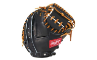ローリングス (Rawlings) 硬式 キャッチャー ミット 小さめ 日本製 野球：ブラック