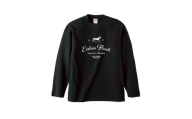 【エイシンフラッシュ】（ブラック）ロングＴシャツ_XLサイズ 【ふるさと納税 人気 おすすめ ランキング 馬 競馬 競走馬 引退馬 エイシンフラッシュ 日高 北海道 平取町 送料無料】 BRTV025-4