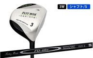 FLIT-BOX SEMIONE(フリットボックスセミワン) フェアウェイウッド[FD-60:標準シャフト]番手:3W シャフト硬さS(硬め)