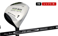 FLIT-BOX SEMIONE(フリットボックスセミワン) フェアウェイウッド[FD-60:標準シャフト]番手:7W シャフト硬さR(標準)