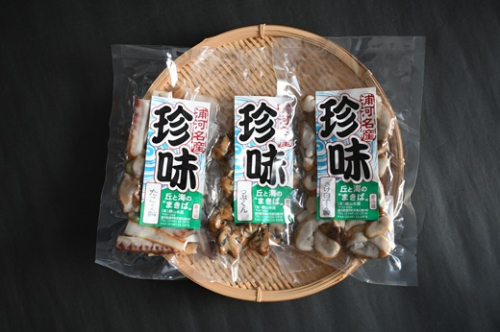 北海道浦河産の「海鮮珍味3種セット」[06-1585] 2548909 - 北海道浦河町