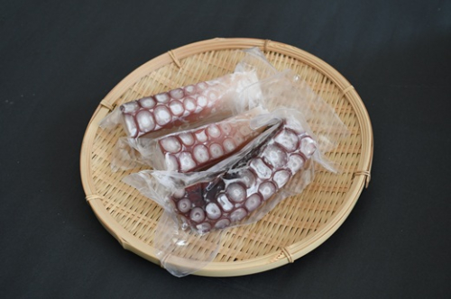 北海道浦河町産 浜ゆでたこ×3P[06-1588] 2548911 - 北海道浦河町