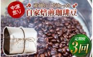 産地にこだわった 自家焙煎 珈琲 豆 200g ( 定期便 3回 ) | 珈琲豆 珈琲 ソフトドリンク コーヒー ティータイム 焙煎 自家焙煎 中 深煎り 山口県 平生町