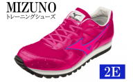 AO35　ミズノ トレーニングシューズ　BUILT　TRAINER【ローズピンク×フラッシュピンク2E】【 厚底 トレーニング シューズ スニーカー 短距離 フィールド 陸上 ビルトトレーナー ミズノ mizuno 日本製 オーダー 受注生産 】