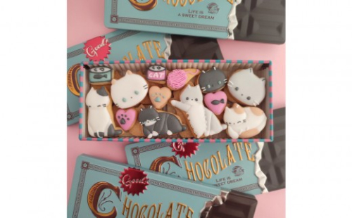 可愛いねこのクッキー缶 2555185 - 大阪府堺市