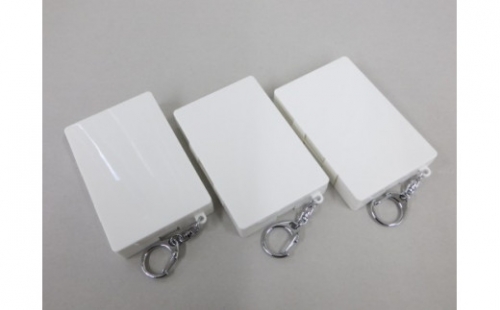 Y-5 折りたたみ式携帯マスクケース５個セット　ホワイト 255673 - 大阪府東大阪市