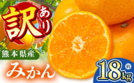 訳あり みかん 約 18kg 大小混合 果物 熊本県なごみ町産  | 熊本県 熊本 くまもと 和水町 なごみまち なごみ みかん ミカン 蜜柑 柑橘 柑橘類 温州 果物 フルーツ 不揃い キズ スレ