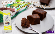 ポロショコラ・ブルーベリー1本（5切）チョコ ケーキ スイーツ ガトーショコラ 濃厚 お菓子 洋菓子