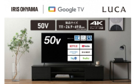 50V型 4Kスマート液晶テレビ LT-50UGX-F1　ブラック 　 一人暮らし ひとり暮らし 　 　 　