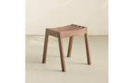 積み重ねできる無垢のスツール　ワード　ウォルナット　辻製作所(福岡県)【1584470】