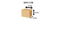 梱包用ダンボールケース　60サイズB　計60枚