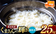 【 令和7年産 】 【定期便12回】 熊本県産 くまさんの輝き 無洗米 25kg | 小分け 5kg × 5袋  熊本県産 こめ 米 無洗米 ごはん 銘柄米 ブランド米 単一米 人気 日本遺産 菊池川流域 こめ作り ごはん ふるさと納税 返礼品