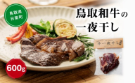 鳥取和牛の一夜干し 合計600g(100g×6袋) 大柄太鼓店 鳥取県日南町 肉 和牛 干し肉 お取り寄せ 牛肉 燻製 受注生産