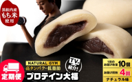 【定期便4ヵ月】プロテイン大福　ナチュラル10個