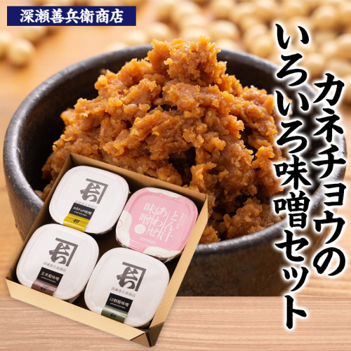 カネチョウの味噌いろいろセット2026  FZ25-927 2568074 - 山形県山形市