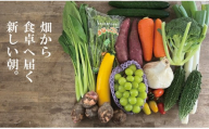 B111 山野りんりんオリジナルボックスで送る旬の野菜とフルーツ定期便（年3回）