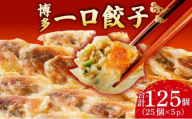 冷凍 博多一口餃子 25個入り×5パック