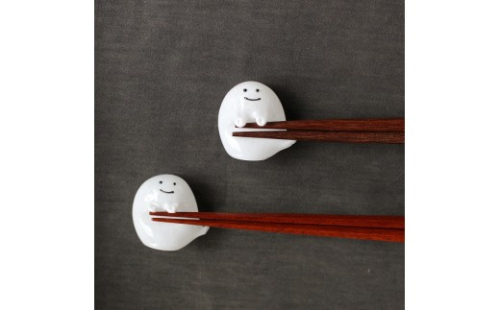 立てて飾れるおばけ箸置き《木箱セット》 2572895 - 長野県長野市