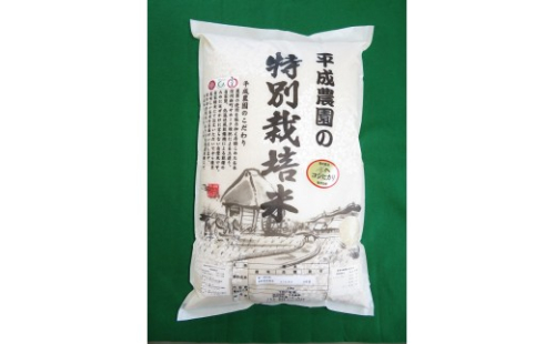 長野市産 コシヒカリ 10kg 特別栽培米（平成農園） 2573156 - 長野県長野市