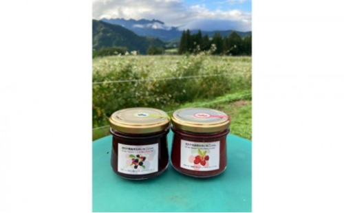 信州戸隠高原のきいちごジャム２個セット（ブラックベリー1個・ラズベリー1個） 2573361 - 長野県長野市