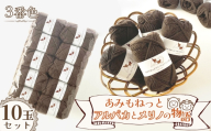 毛糸 あみもねっとアルパカとメリノの物語 【3番色10玉セット】 ／ 毛糸 超極太 アルパカ メリノウール ベビーアルパカ 編み物 手編み 極太毛糸 柔らかい なめらか 厚手 マフラー 帽子 冬小物 ハンドメイド 棒針 かぎ針 愛知県 No.394